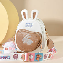 將圖片載入圖庫檢視器 JM-687 斜挎包女2023新款小巧可爱兔子儿童包包少女双肩包小女孩女童背包