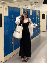 將圖片載入圖庫檢視器 JMA-990 辣妹性感红色吊带连衣裙女 夏季新款小个子修身A字裙长裙裙子