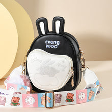 將圖片載入圖庫檢視器 JM-687 斜挎包女2023新款小巧可爱兔子儿童包包少女双肩包小女孩女童背包