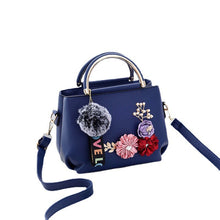 將圖片載入圖庫檢視器 JM-661 工厂直销三朵花手提包女包2022新款时尚单肩斜跨小包