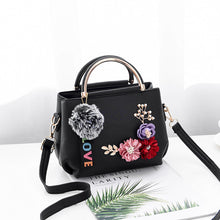 將圖片載入圖庫檢視器 JM-661 工厂直销三朵花手提包女包2022新款时尚单肩斜跨小包