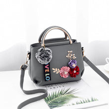 將圖片載入圖庫檢視器 JM-661 工厂直销三朵花手提包女包2022新款时尚单肩斜跨小包