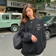 將圖片載入圖庫檢視器 CL-420 韓版衛衣女字母印花學生 上衣