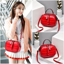 將圖片載入圖庫檢視器 JM-396 迷你小包新款時尚復古簡約漂亮小圓包單肩斜挎軟皮 女包
