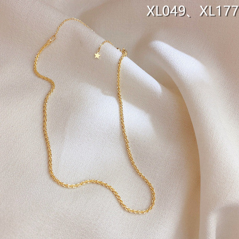 JME-978 韩国东大门项链女简约气质百搭链条项链颈链锁骨链