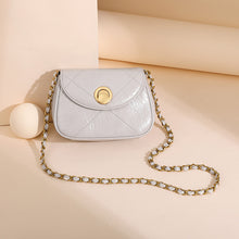 將圖片載入圖庫檢視器 JM-424 小香风包包女 新款韩版百搭单肩斜挎包网红时尚链条菱格小方包
