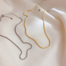 將圖片載入圖庫檢視器 JME-978 韩国东大门项链女简约气质百搭链条项链颈链锁骨链
