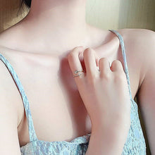 將圖片載入圖庫檢視器 JME-999 真金电镀桃心新品ins潮网红冷淡风女轻奢小众戒指女
