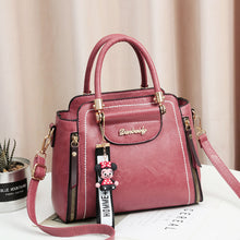 將圖片載入圖庫檢視器 JM-394 復古水桶手提包新款港風斜挎包小包韓版chic單肩包 女包
