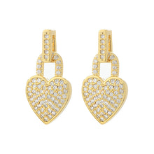 將圖片載入圖庫檢視器 JME-1043 S925银针厂家直供微镶满钻爱心拼接耳钉女轻奢ins少女爱心耳饰

