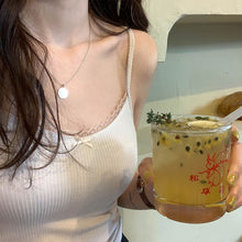 將圖片載入圖庫檢視器 JMA-003 辣妹纯欲风内搭小吊带女蝴蝶结蕾丝背心夏季黑色短款外穿无袖上衣
