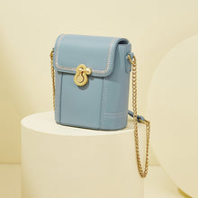 將圖片載入圖庫檢視器 JM-419 单肩斜挎链条水桶包小包包女新款潮小众设计感百搭时尚女包
