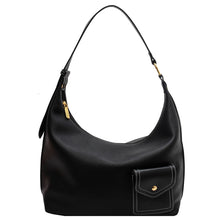 將圖片載入圖庫檢視器 JM-1211 新款潮流质感时尚撞色水桶包单肩斜挎包简约休闲大容量托特包
