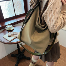 將圖片載入圖庫檢視器 JM-1366 韩国小众腋下包包女 秋冬新款潮复古托特包百搭大容量水桶包
