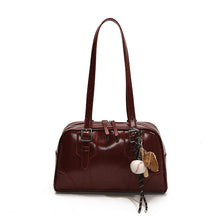將圖片載入圖庫檢視器 JM-1374 外尚大容量腋下单肩包包女 冬季新款潮流质感手拎包波士顿
