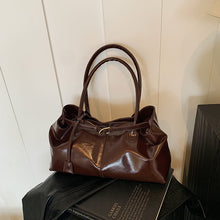 將圖片載入圖庫檢視器 JM-1399 外贸感复古大容量包包女 新款秋冬百搭单肩腋下手提托特包
