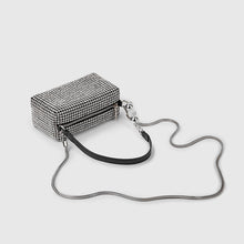 將圖片載入圖庫檢視器 JM-1034 时尚珍珠大王水女钻包包 2024夏季新款闪亮满钻石 斜挎手提腋下包
