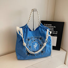 將圖片載入圖庫檢視器 JM-1398 时尚大容量复古轻便手提袋包包女 秋冬新款刺绣通勤单肩斜挎包
