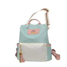 將圖片載入圖庫檢視器 JM-1187 牛津布双肩包超火百搭防盗三用包韩版大容量休闲旅行书包单肩包
