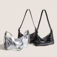 將圖片載入圖庫檢視器 JM-1039 2024新款法棍腋下包个性辣妹潮酷风单肩包简约百搭休闲女包包潮
