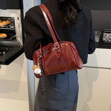 將圖片載入圖庫檢視器 JM-1374 外尚大容量腋下单肩包包女 冬季新款潮流质感手拎包波士顿
