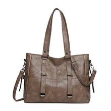 將圖片載入圖庫檢視器 JM-1397 百搭通勤托特包女包 新款女士包包时尚大容量单肩包手拎斜挎包
