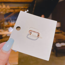 將圖片載入圖庫檢視器 JME-1039 铜镀珍珠微镶锆石情侣小方戒指一对女时尚方戒光面指环送闺蜜礼物
