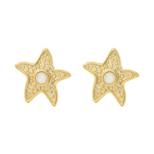 將圖片載入圖庫檢視器 JME-1047 S925银针简约设计不规则海星耳钉女日韩新款个性百搭耳饰源头工厂
