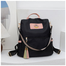 將圖片載入圖庫檢視器 JM-1187 牛津布双肩包超火百搭防盗三用包韩版大容量休闲旅行书包单肩包
