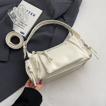 將圖片載入圖庫檢視器 JM-1406 感腋下包女秋冬新款复古时尚小方包 韩版小众潮流单肩女包

