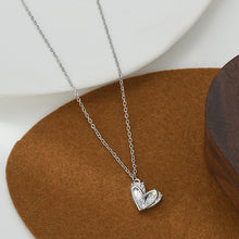 將圖片載入圖庫檢視器 JME-1041 新款简约设计微镶锆石爱心锁骨链项链女日韩极简风小巧桃心项饰潮

