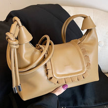 將圖片載入圖庫檢視器 JM-1457 复古小众腋下包包女大容量 新款秋冬设计单肩斜挎包上班通勤包
