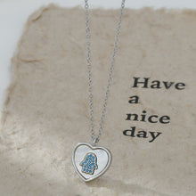 將圖片載入圖庫檢視器 JME-1044 真金电镀微镶锆石气质锁骨链女小众设计感贝壳爱心项链精致颈链潮
