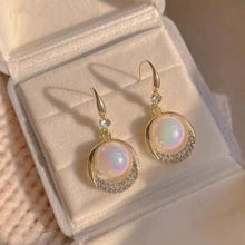 將圖片載入圖庫檢視器 JME-698 925银针韩版淑女长款珍珠耳坠ins网红甜美温柔气质高级感耳环耳饰
