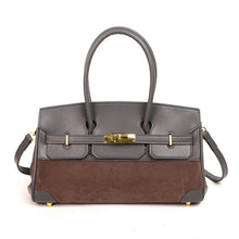 將圖片載入圖庫檢視器 JM-1396 复古高级质感软皮包包女 新款大容量通勤单肩腋下包手提凯莉包
