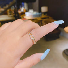 將圖片載入圖庫檢視器 JME-975 小众设计戒指女ins潮网红女士戒指日系轻奢食指指环
