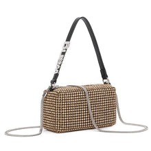 將圖片載入圖庫檢視器 JM-1034 时尚珍珠大王水女钻包包 2024夏季新款闪亮满钻石 斜挎手提腋下包
