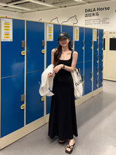 將圖片載入圖庫檢視器 JMA-990 辣妹性感红色吊带连衣裙女 夏季新款小个子修身A字裙长裙裙子
