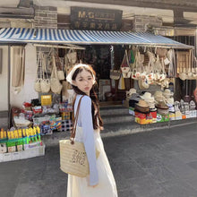 將圖片載入圖庫檢視器 JMA-840 实拍实价 春夏小清新甜美白色吊带连衣裙百搭内搭约会初恋裙
