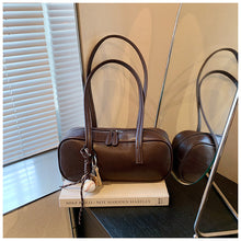 將圖片載入圖庫檢視器 JM-1420 便携手提大容量托特包女 秋冬复古时尚单肩包小众设计潮流女包
