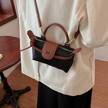 將圖片載入圖庫檢視器 JM-1451 复古时尚百搭 新款小众女包单肩斜挎手拎感尼龙饺子包
