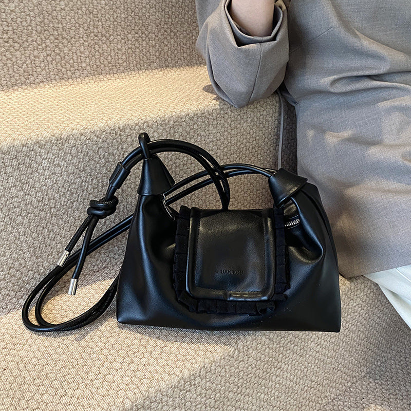 JM-1457 复古小众腋下包包女大容量 新款秋冬设计单肩斜挎包上班通勤包