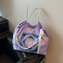 將圖片載入圖庫檢視器 JM-1398 时尚大容量复古轻便手提袋包包女 秋冬新款刺绣通勤单肩斜挎包
