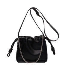 將圖片載入圖庫檢視器 JM-1461 韩系时尚百搭链条包包女秋冬新款褶皱云朵水桶包质感斜挎包
