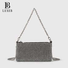 將圖片載入圖庫檢視器 JM-1038 潮流镶钻链条包包女 2024新款气质百搭水钻包 迷你质感单肩斜挎包
