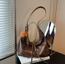 將圖片載入圖庫檢視器 JM-1392 感复古美拉德包包女 新款通勤单肩包休闲简约大容量托特包
