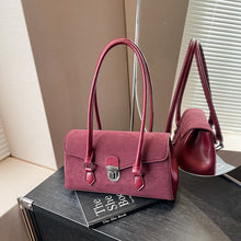 將圖片載入圖庫檢視器 JM-1391 批发通勤小包包女 新款潮冬季复古单肩包法式小众百搭腋下包
