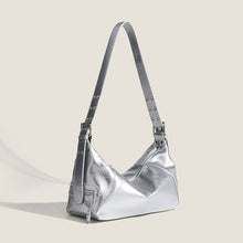 將圖片載入圖庫檢視器 JM-1039 2024新款法棍腋下包个性辣妹潮酷风单肩包简约百搭休闲女包包潮
