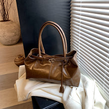 將圖片載入圖庫檢視器 JM-1399 外贸感复古大容量包包女 新款秋冬百搭单肩腋下手提托特包
