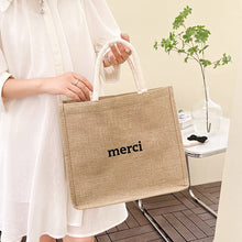 將圖片載入圖庫檢視器 JM-1189 新手提女包短途旅行包跨境麻布手提包欧美时尚包包一件代发
